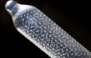 Studded condom in Vietnam – symbolic image linked to the USAID contraceptives scandal and debates on women’s rights.